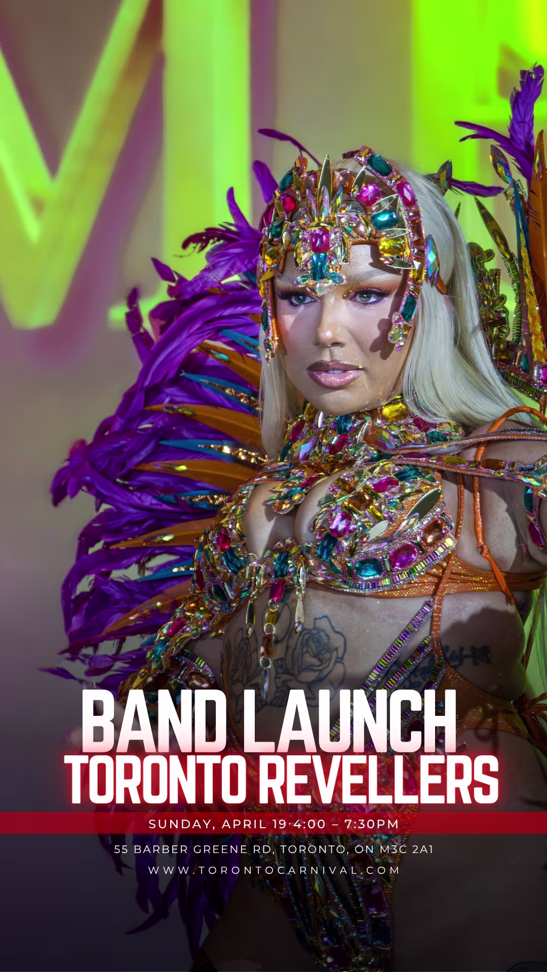 Toronto Revellers Carnival Mas band launch 2026