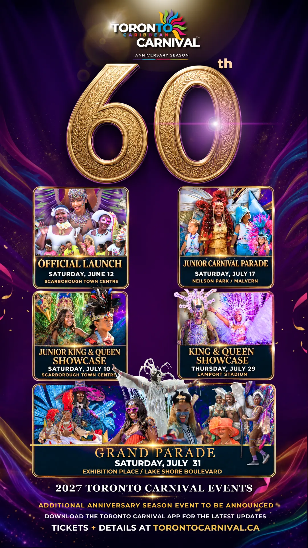 Toronto Carnival 60 anniversary